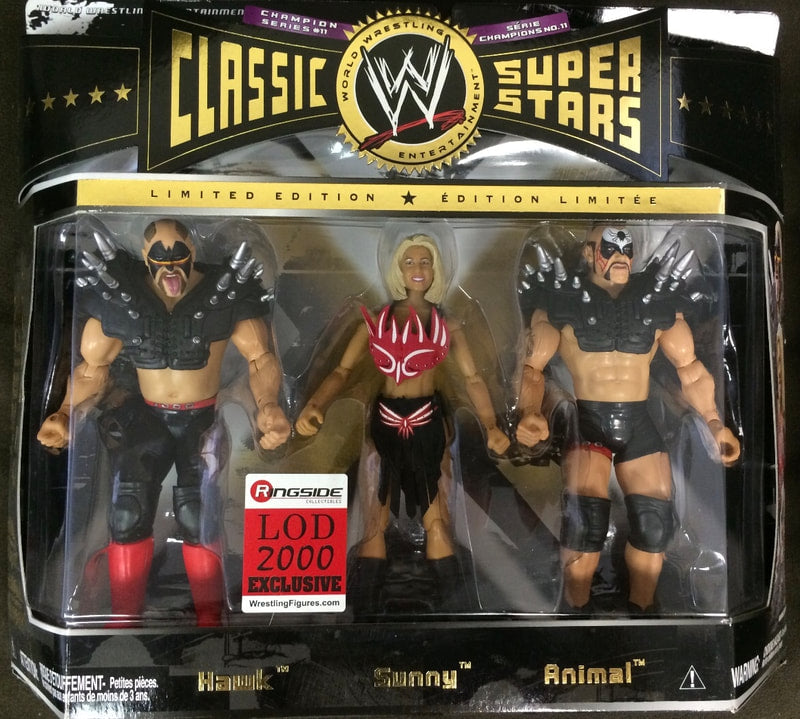 2008 WWE Jakks Pacific Classic Superstars 3-Packs Series 11 LOD 2000 ...