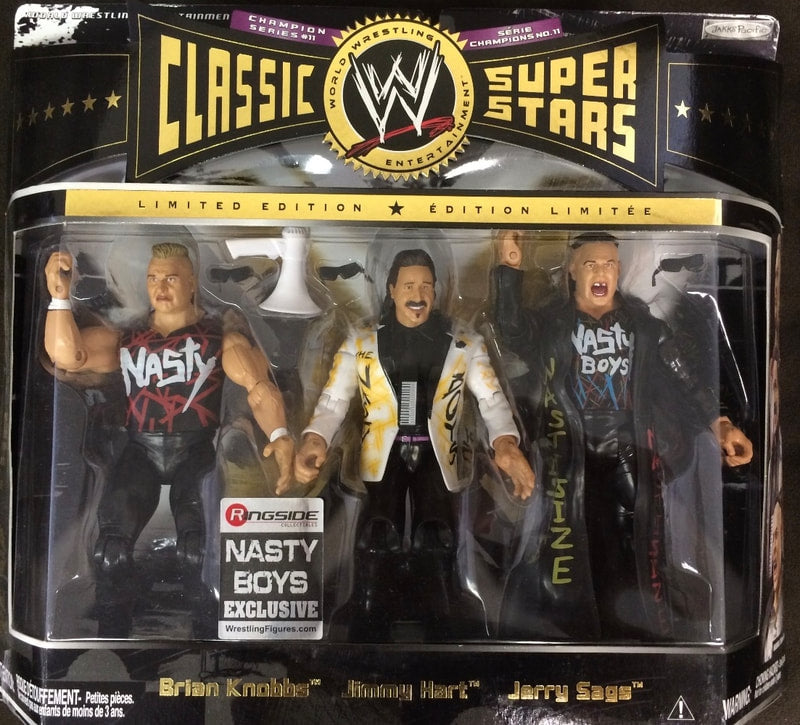 2009 WWE Jakks Pacific Classic Superstars 3-Packs Series 11 Nasty