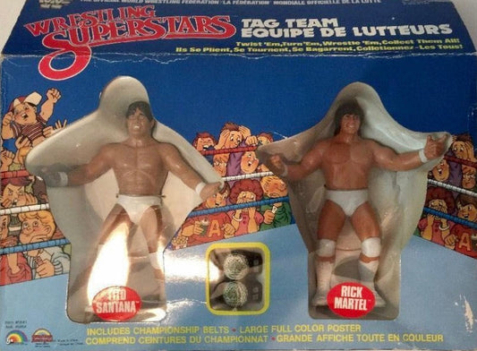 1988 WWF LJN Wrestling Superstars Strike Force Tag Team: Tito Santana & Rick Martel