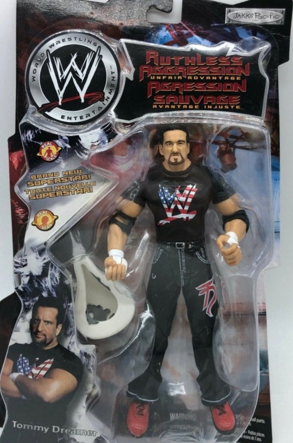 2003 WWE Jakks Pacific Ruthless Aggression Series 2 Tommy Dreamer