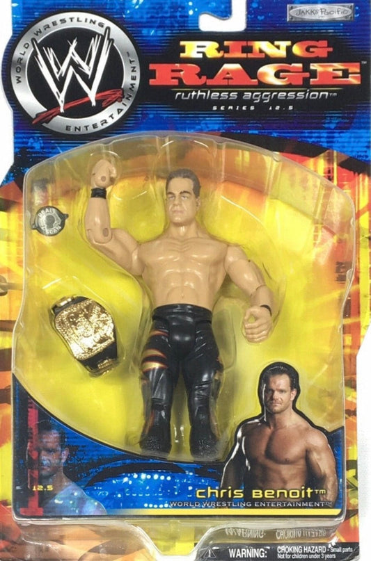2004 WWE Jakks Pacific Ruthless Aggression Series 12.5 "Ring Rage" Chris Benoit