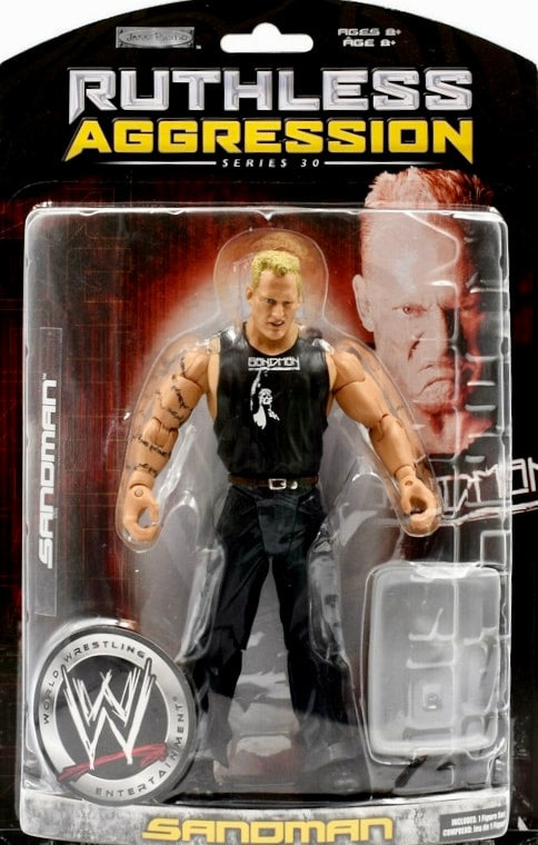 2007 WWE Jakks Pacific Ruthless Aggression Series 30 Sandman