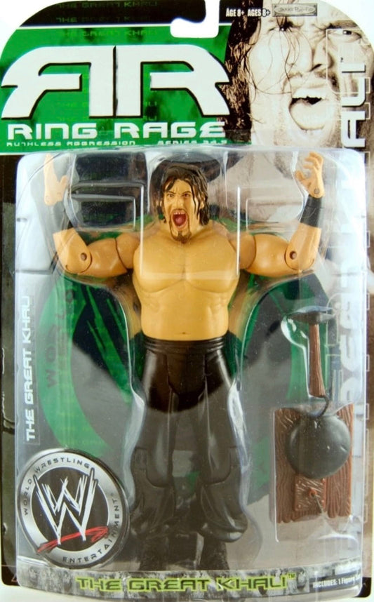 2008 WWE Jakks Pacific Ruthless Aggression Series 34.5 "Ring Rage" The Great Khali