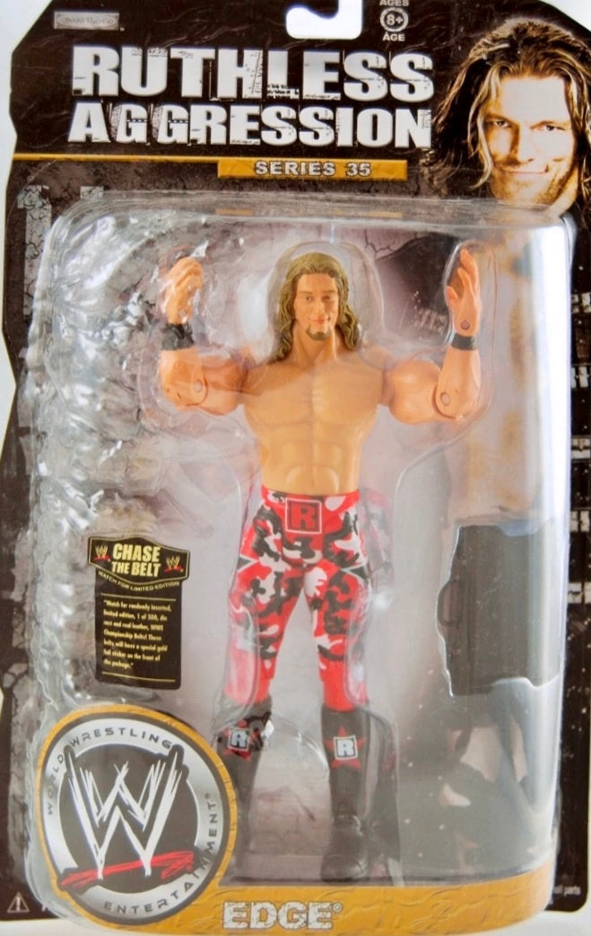 2008 WWE Jakks Pacific Ruthless Aggression Series 35 Edge