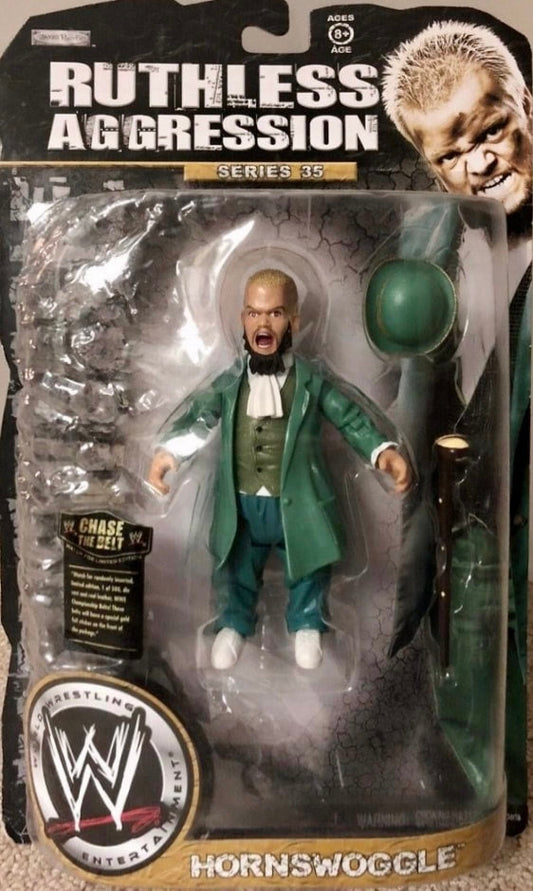 2008 WWE Jakks Pacific Ruthless Aggression Series 35 Hornswoggle