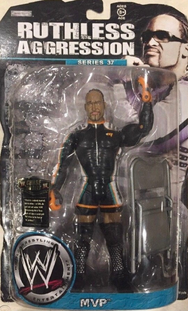 2008 WWE Jakks Pacific Ruthless Aggression Series 37 MVP
