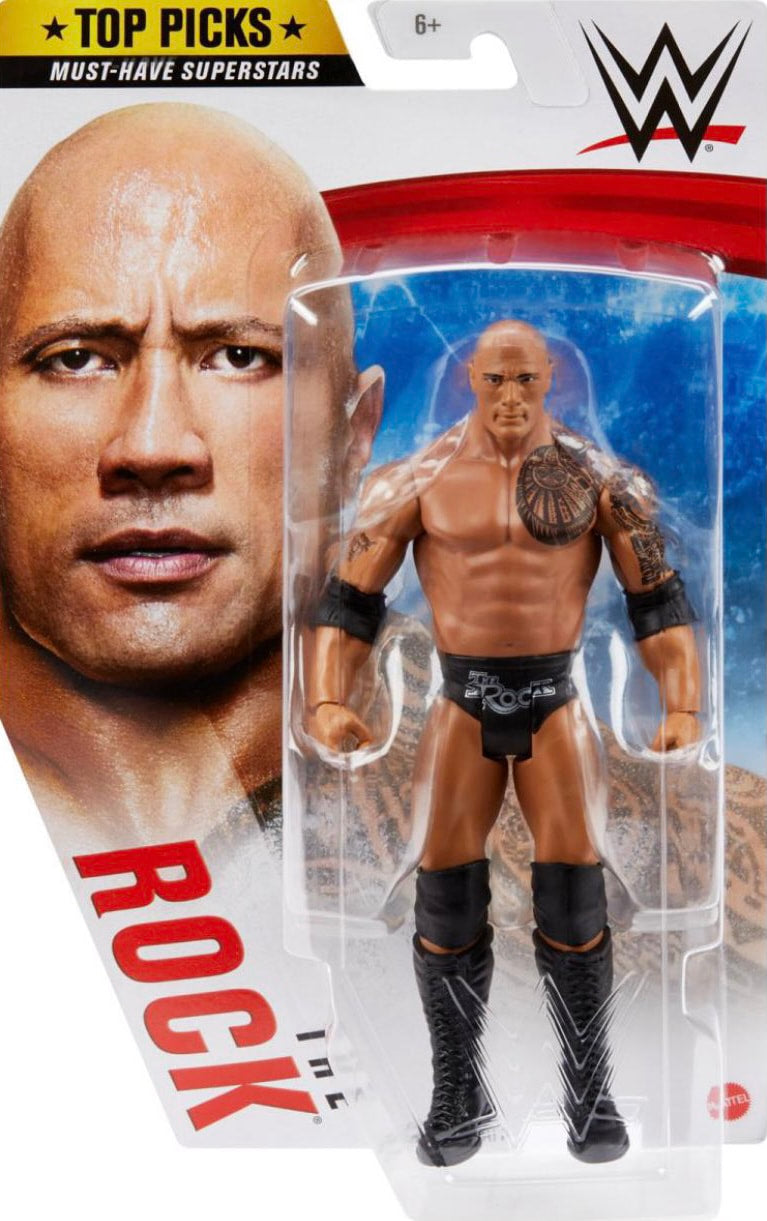 2021 WWE Mattel Basic Top Picks The Rock – Wrestling Figure Database