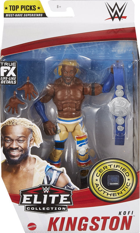 2021 WWE Mattel Elite Collection Top Picks Kofi Kingston
