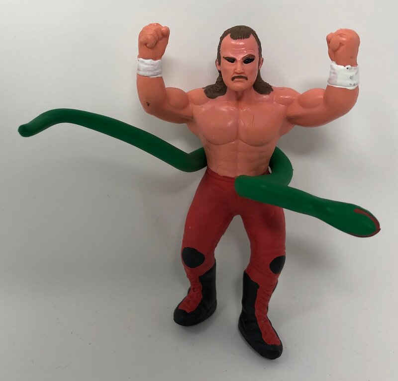 WWF LJN Hasbro Star Toys Wrestling Superstars 15 Jake the Snake