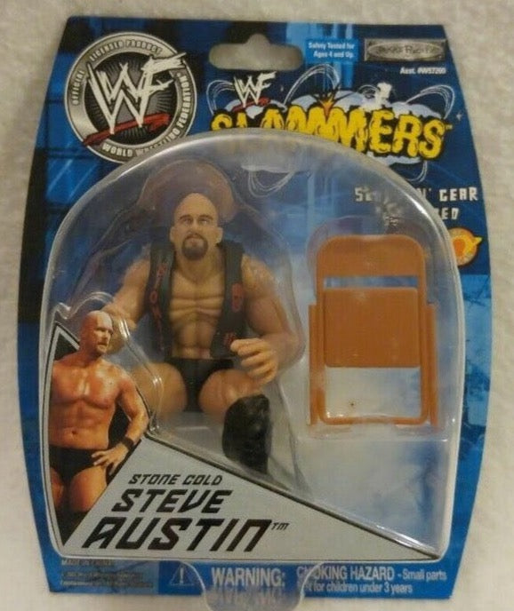 2002 WWF Jakks Pacific Slammers Stone Cold Steve Austin