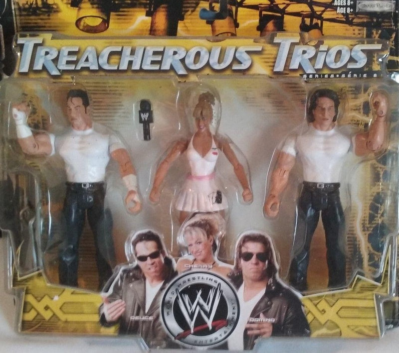 2008 WWE Jakks Pacific Treacherous Trios Series 8 Deuce, Cherry 