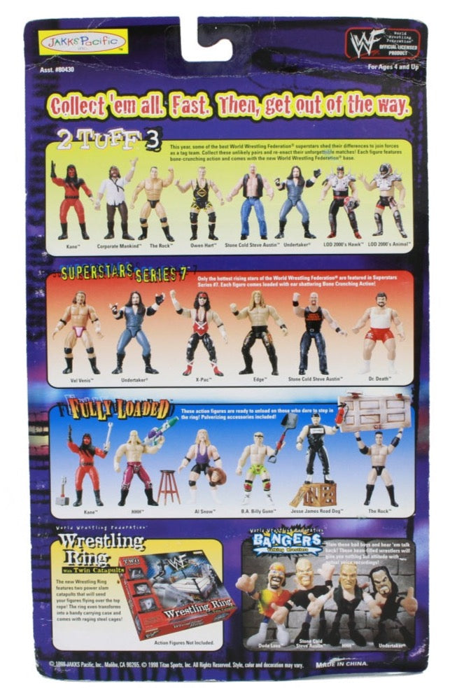 1999 WWF Jakks Pacific Shotgun Saturday Night Series 2 "Double J" Jeff Jarrett