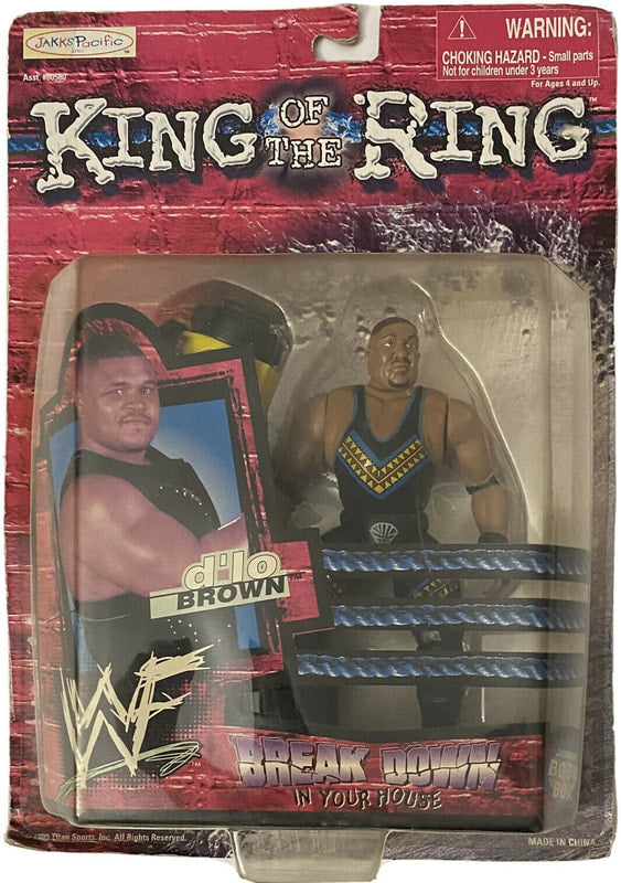 1999 WWF Jakks Pacific Break Down In Your House D'Lo Brown