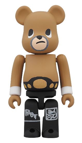 2010 AJPW Medicom Toy Be@rbrick 100% Muto Bear