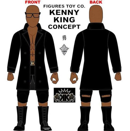 Unreleased ROH Figures Toy Company Kenny King