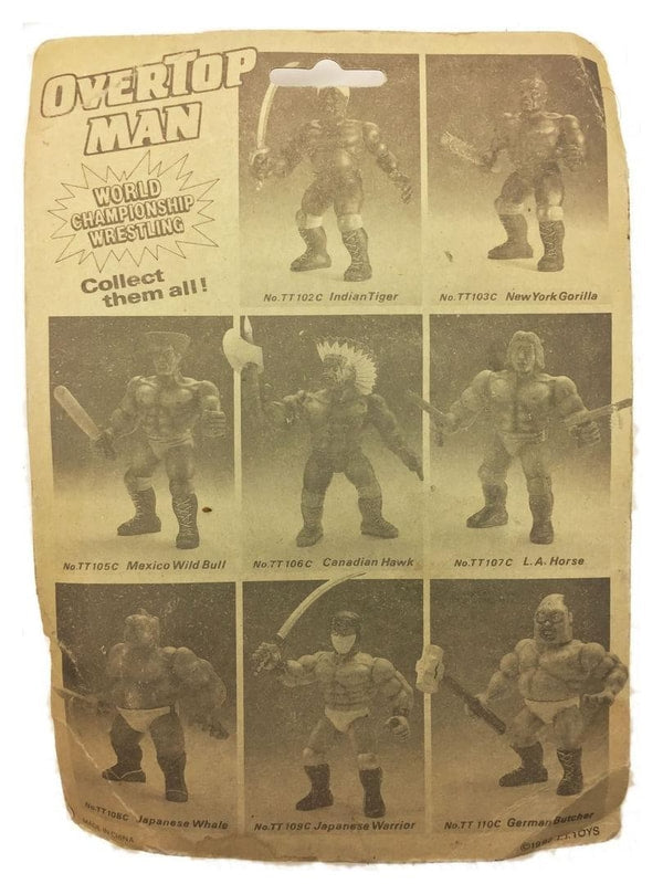 1992 T.T. Toys OverTop Man Canadian Hawk