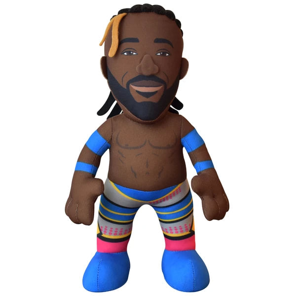 2020 WWE Uncanny Brands Bleacher Creatures 10" Plush Kofi Kingston