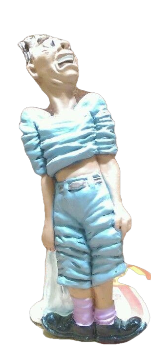 1952 Lafayette Rittgers Chalkware Wrestling Referee