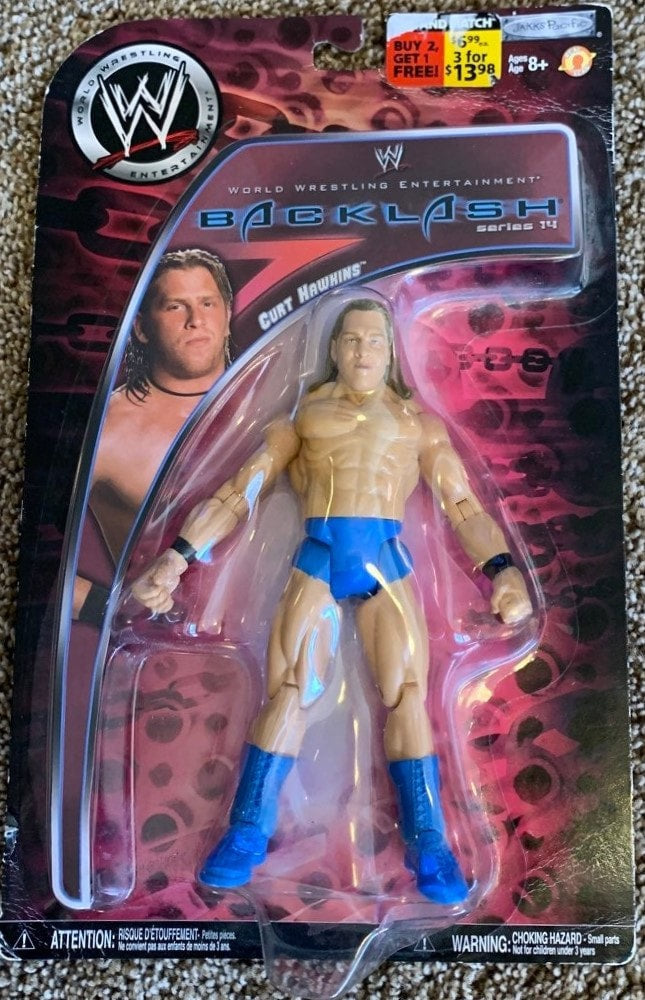 2009 WWE Jakks Pacific Titantron Live Backlash Series 14 Curt Hawkins