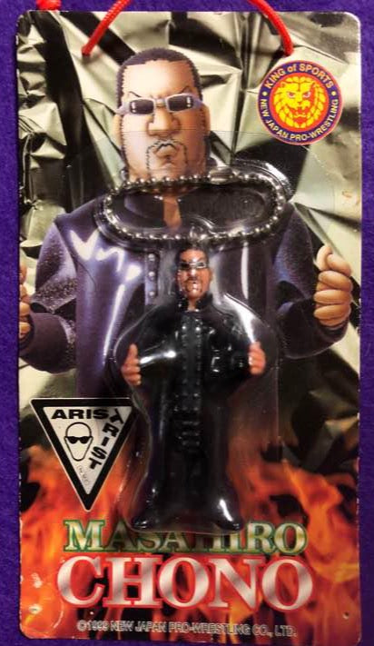 1999 NJPW CharaPro Masahiro Chono Keychain Figure