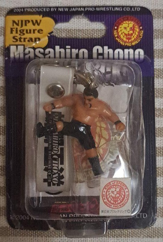2004 NJPW CharaPro Masahiro Chono Figure Strap
