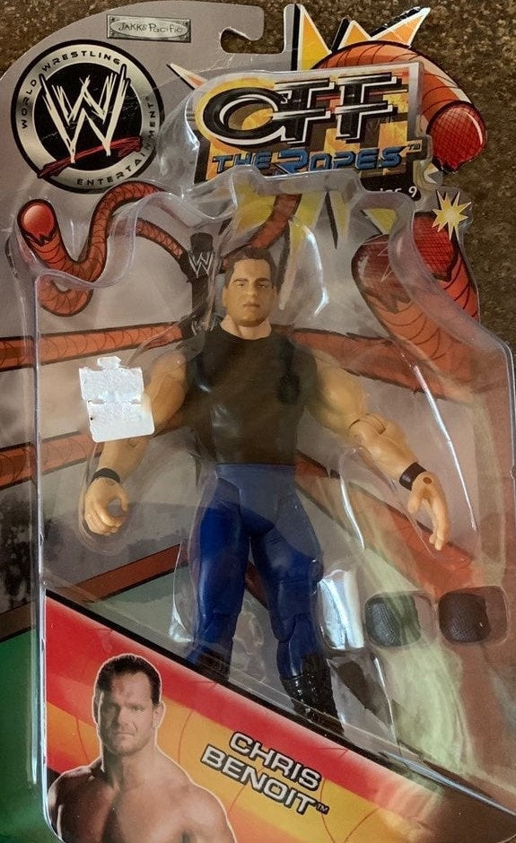 2005 WWE Jakks Pacific Ruthless Aggression Off the Ropes Series 9 Chris Benoit
