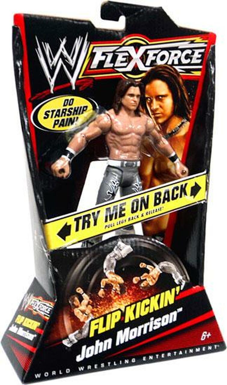2010 WWE Mattel Flex Force Series 1 Flip Kickin' John Morrison