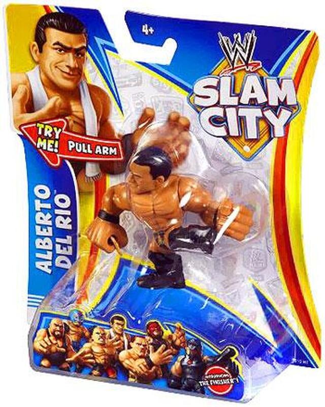 2013 WWE Mattel Slam City Series 1 Alberto Del Rio