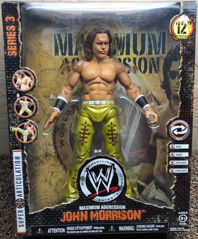2008 WWE Jakks Pacific Maximum Aggression Series 3 John Morrison
