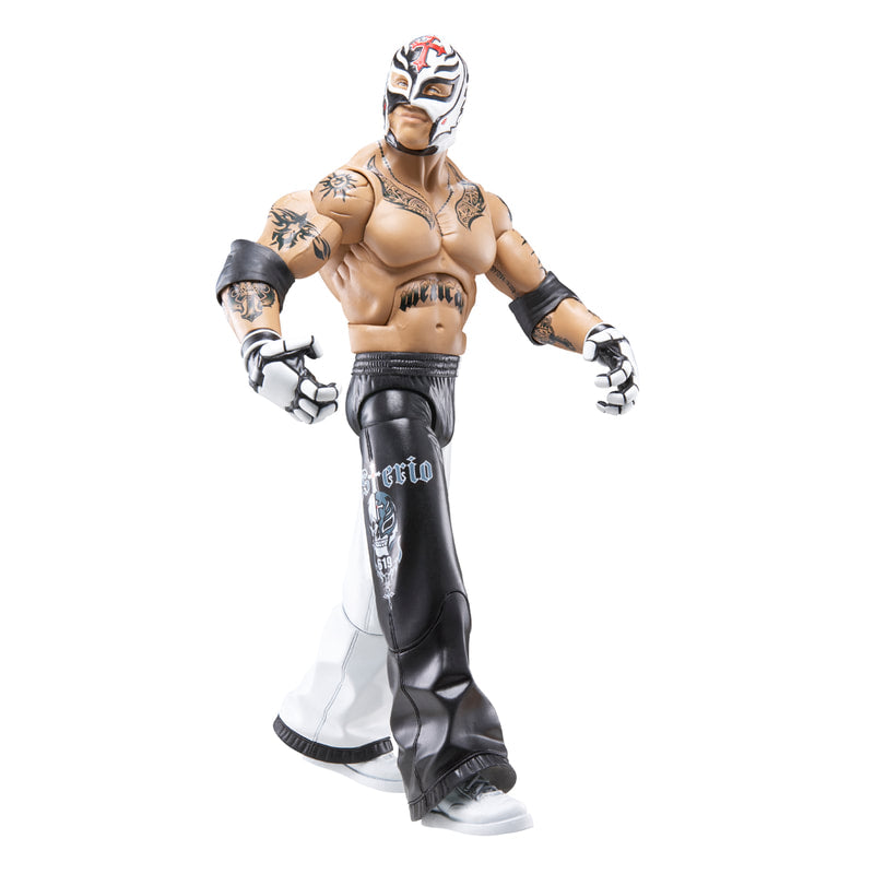 WWE Rey Mysterio Summerslam Elite Collection Action Figure with Build-A-Figure Parts WWE Rey Mysterio Summerslam Elite Collection Action Figure with Build-A-Figure Parts