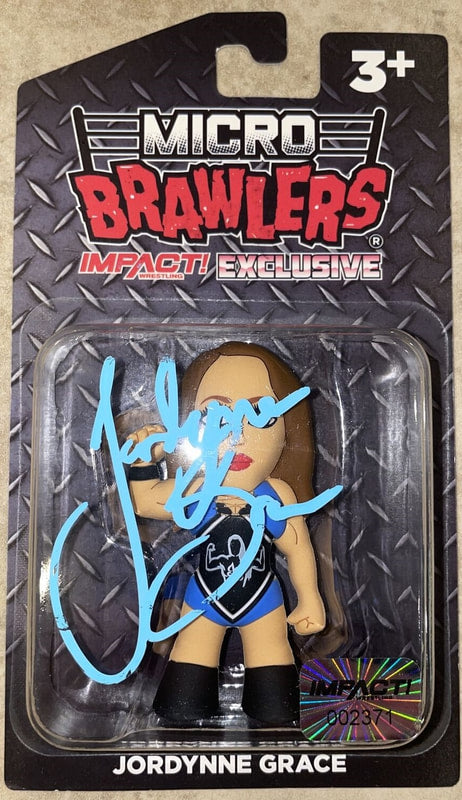 2021 Pro Wrestling Tees Impact! Wrestling Exclusive Micro Brawlers Series 1 Jordynne Grace