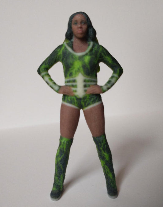 2017 WWE Staramba 3D Printed Statues Naomi