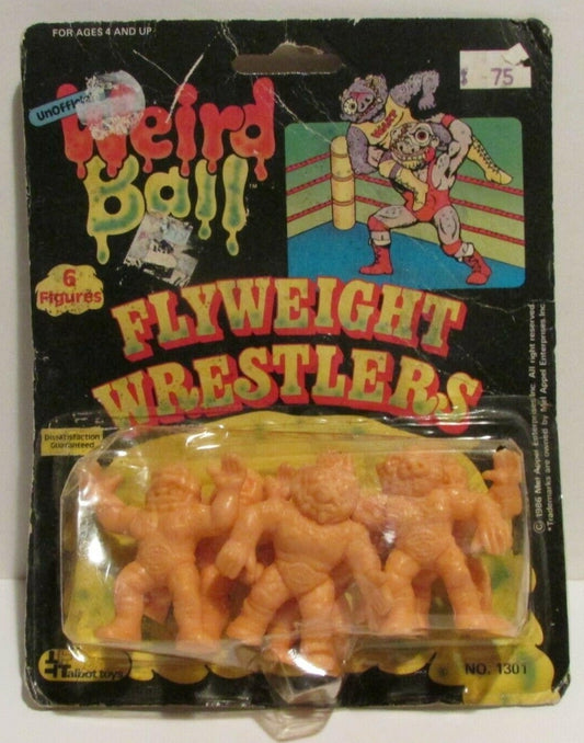 1986 Talbot Toys Mel Appel Unofficial Weird Ball Flyweight Wrestlers 6-Pack