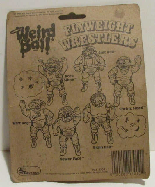 1986 Talbot Toys Mel Appel Unofficial Weird Ball Flyweight Wrestlers 6-Pack