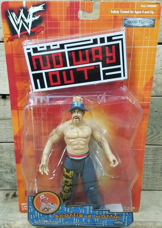 2000 WWF Jakks Pacific Titantron Live No Way Out Series 1 Scottie 2 Hotty