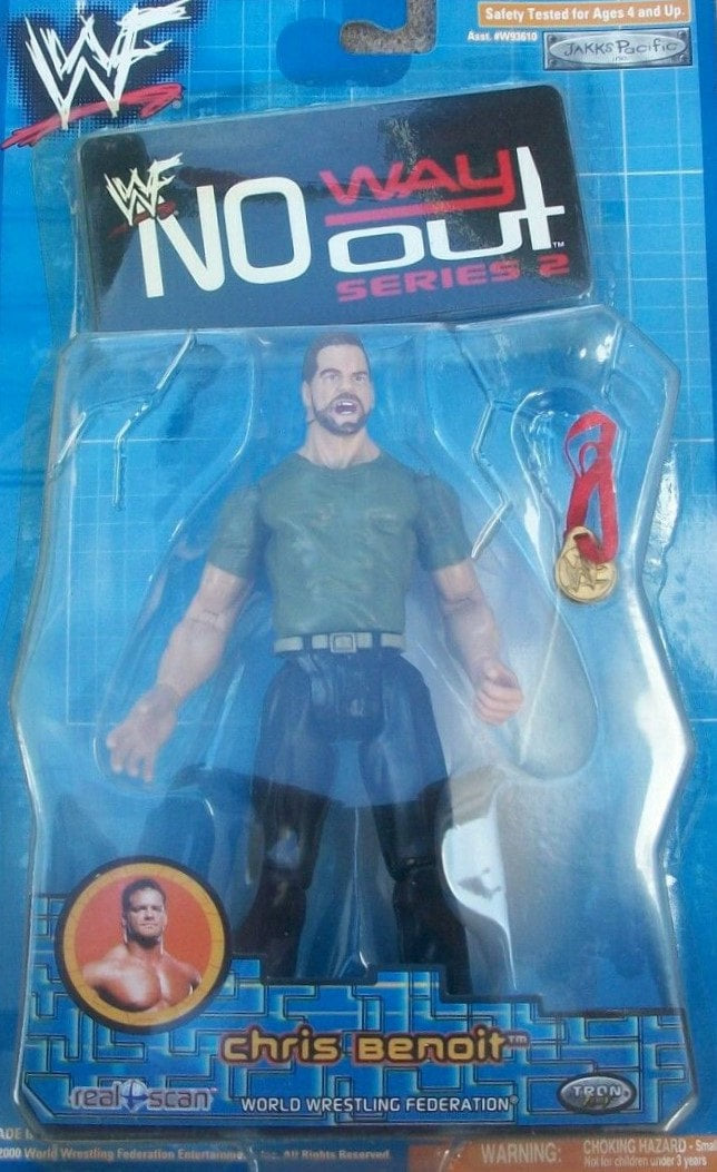 2001 WWF Jakks Pacific Titantron Live No Way Out Series 2 Chris Benoit