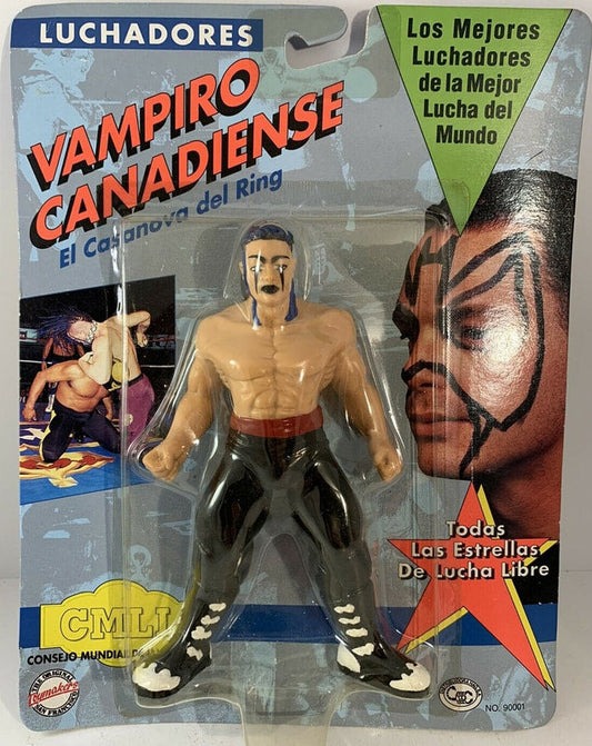 1992 CMLL OSFTM Luchadores Vampiro Canadiense [With Black Eyes, On Alternate Card]