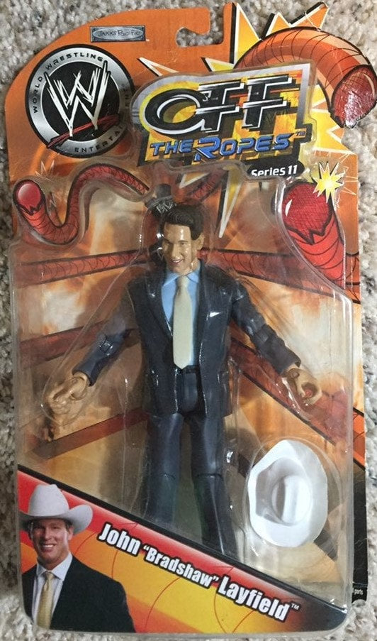 2007 WWE Jakks Pacific Ruthless Aggression Off the Ropes Series 11 John "Bradshaw" Layfield