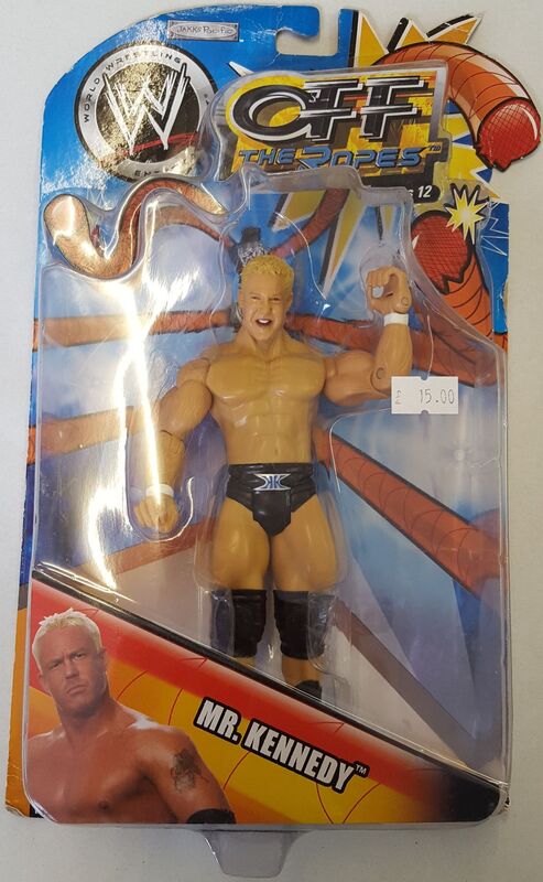 2008 WWE Jakks Pacific Ruthless Aggression Off the Ropes Series 12 Mr. Kennedy