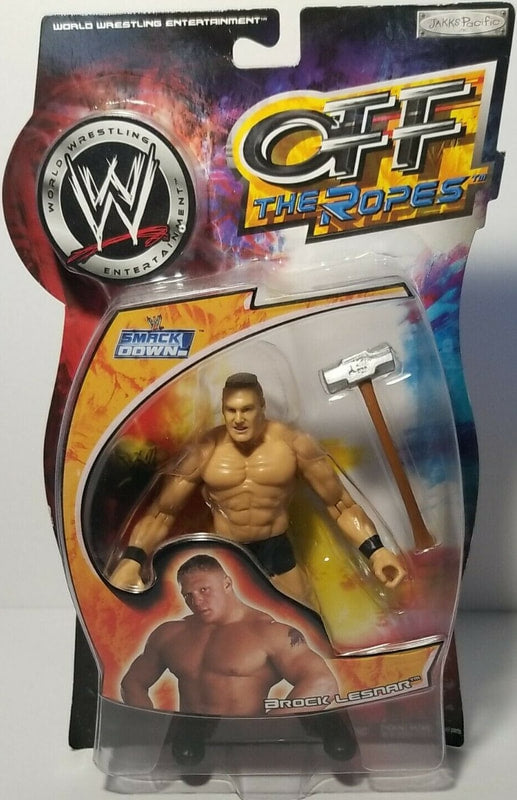 2003 WWE Jakks Pacific Titantron Live Off the Ropes Series 5 Brock Lesnar