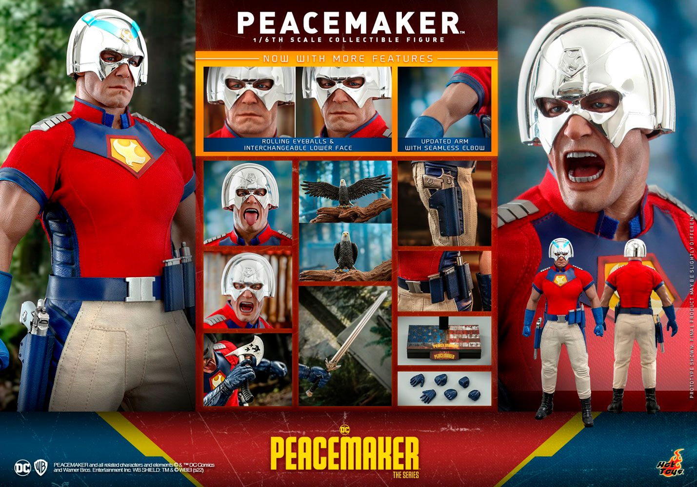 2023 Hot Toys 1:6 Scale Peacemaker