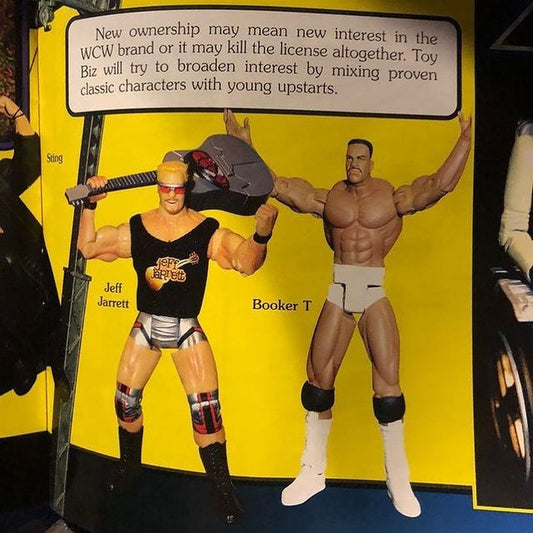 Unreleased WCW Toy Biz Ring Rage Booker T