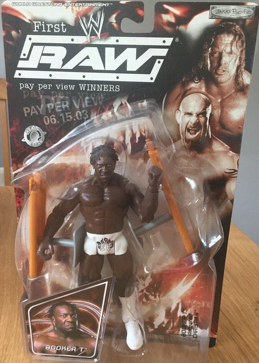 2003 WWE Jakks Pacific Ruthless Aggression Pay Per View Series 1 Booker T