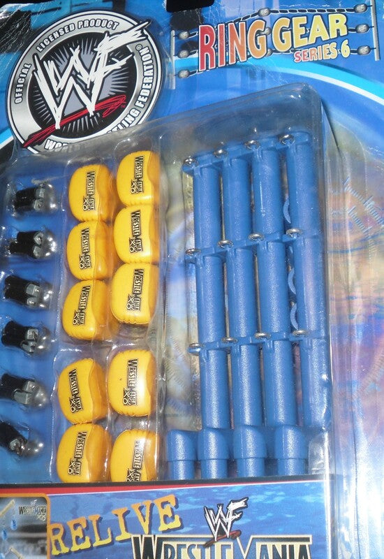 2002 WWF Jakks Pacific Ring Gear Series 6: Relive WrestleMania X8: Turnbuckles