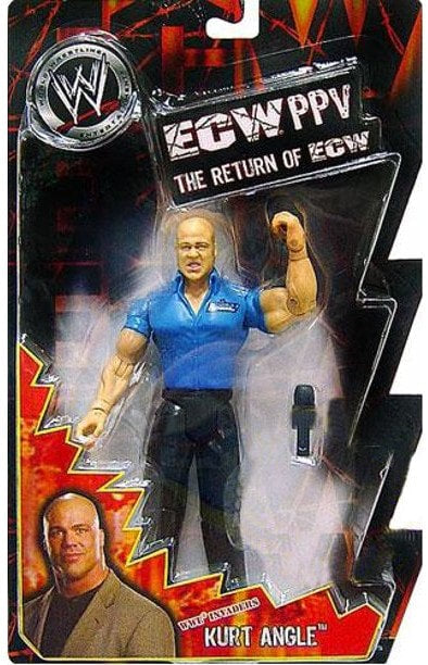 2005 WWE Jakks Pacific Ruthless Aggression Pay Per View Series 9 "The Return of ECW" Kurt Angle
