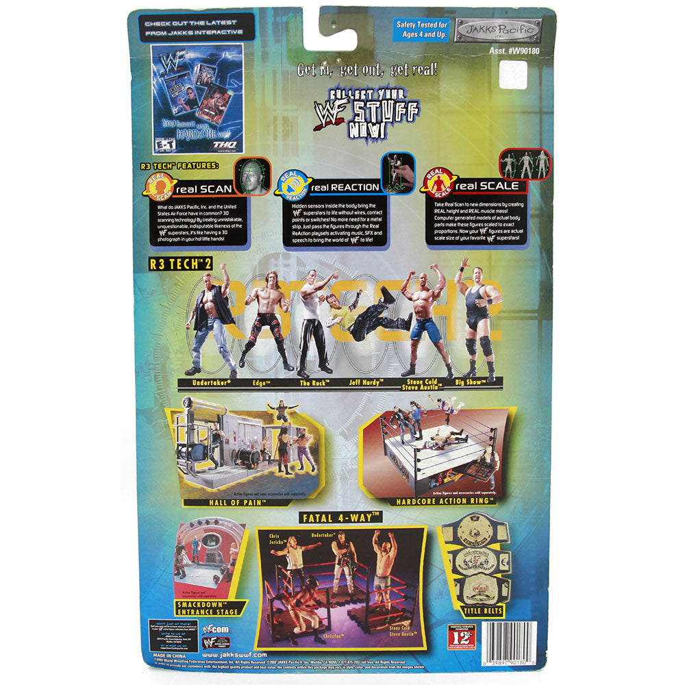 2002 WWF Jakks Pacific R-3 Tech Series 2 Big Show