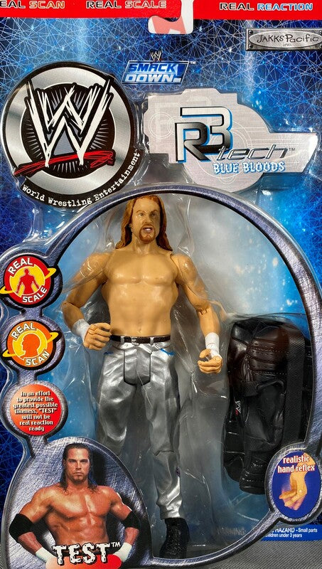 2002 WWE Jakks Pacific R-3 Tech Series 4 "Blue Bloods" Test