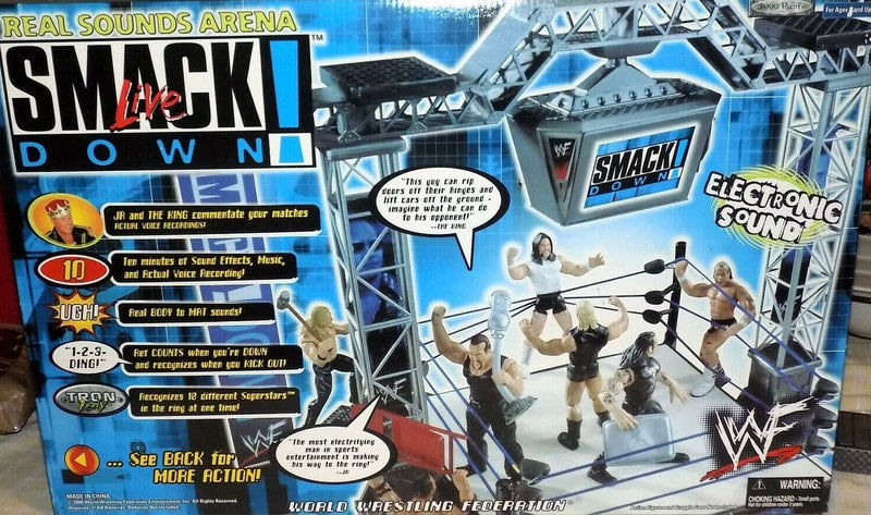 2001 WWF Jakks Pacific Titantron Live SmackDown! Real Sounds Arena