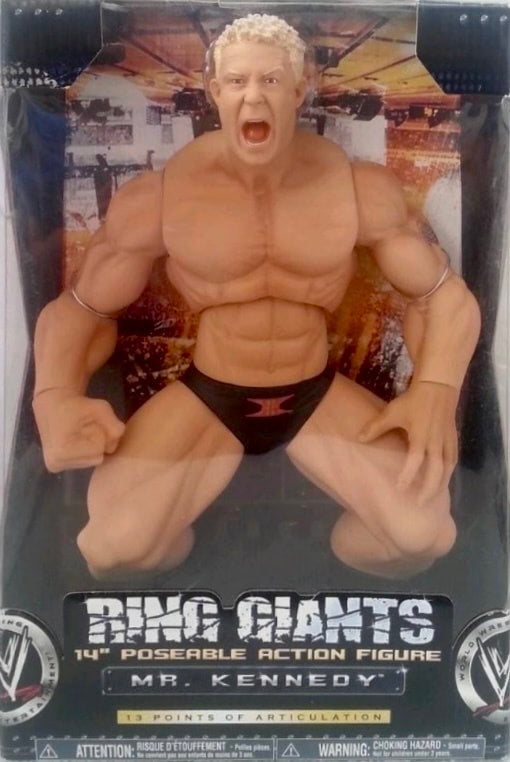 2007 WWE Jakks Pacific Ring Giants Series 10 Mr. Kennedy