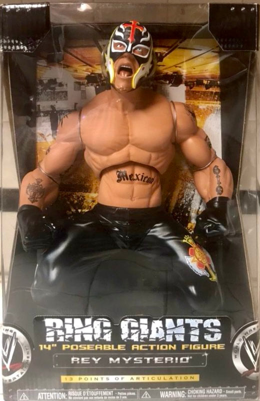 2007 WWE Jakks Pacific Ring Giants Series 8 Rey Mysterio